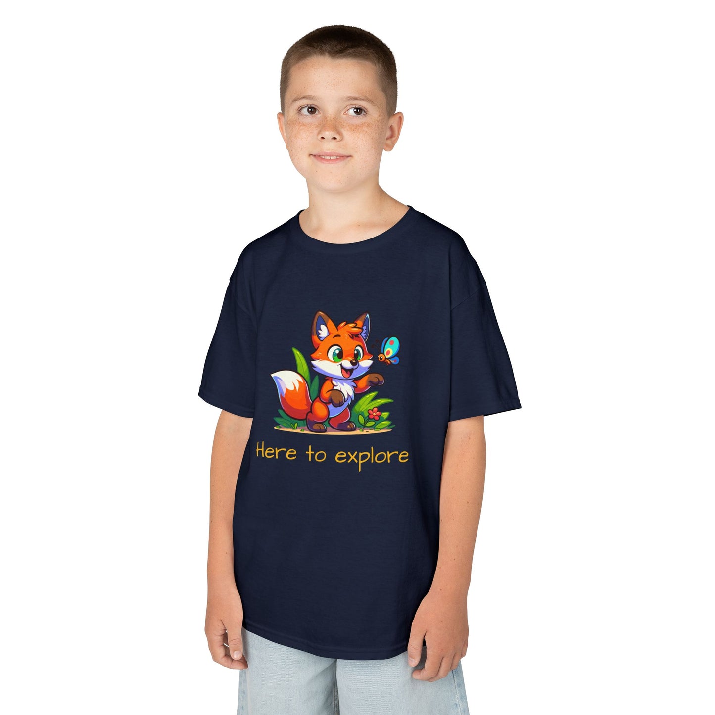 Kinder T-Shirt "Der Entdecker-Fuchs"