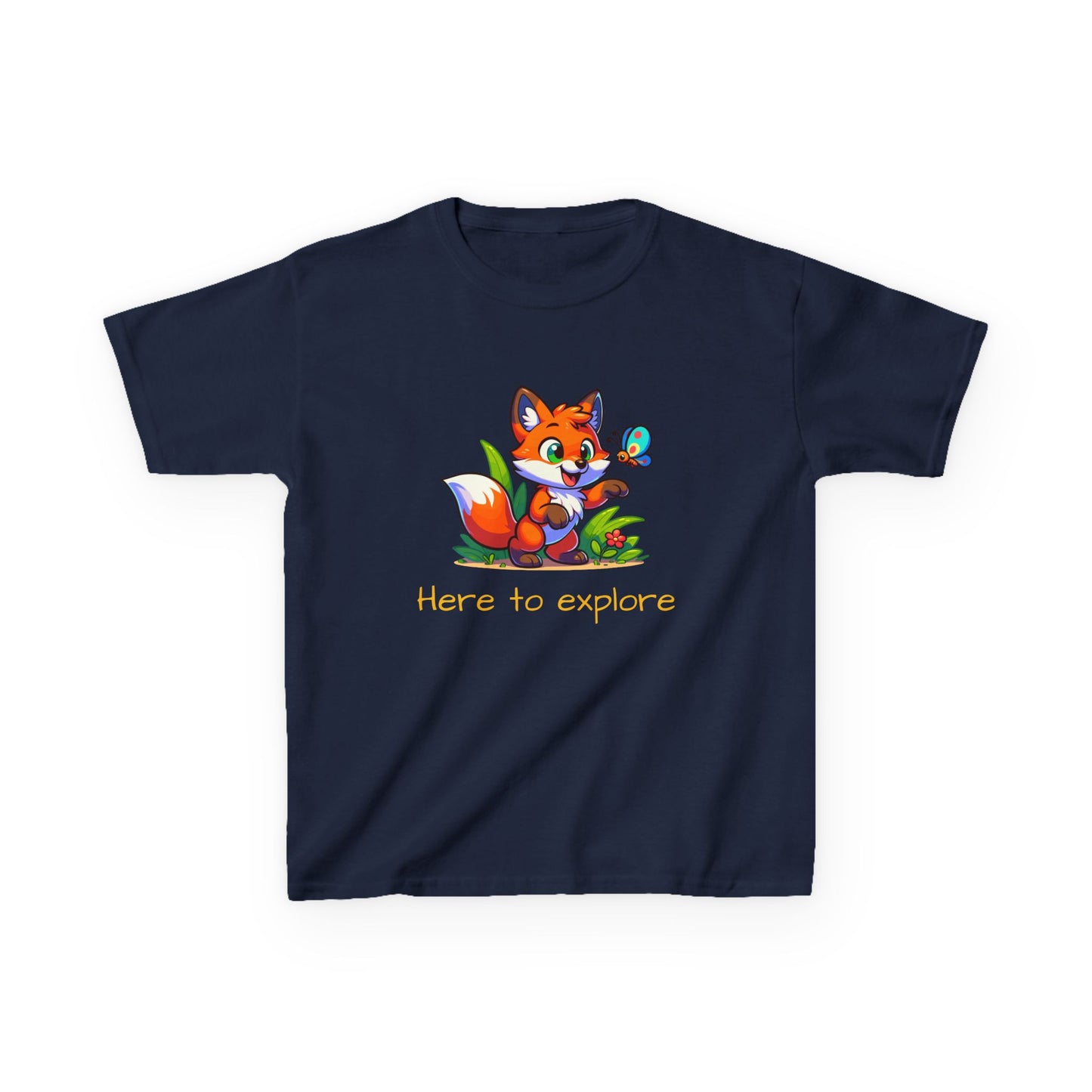 Kinder T-Shirt "Der Entdecker-Fuchs"