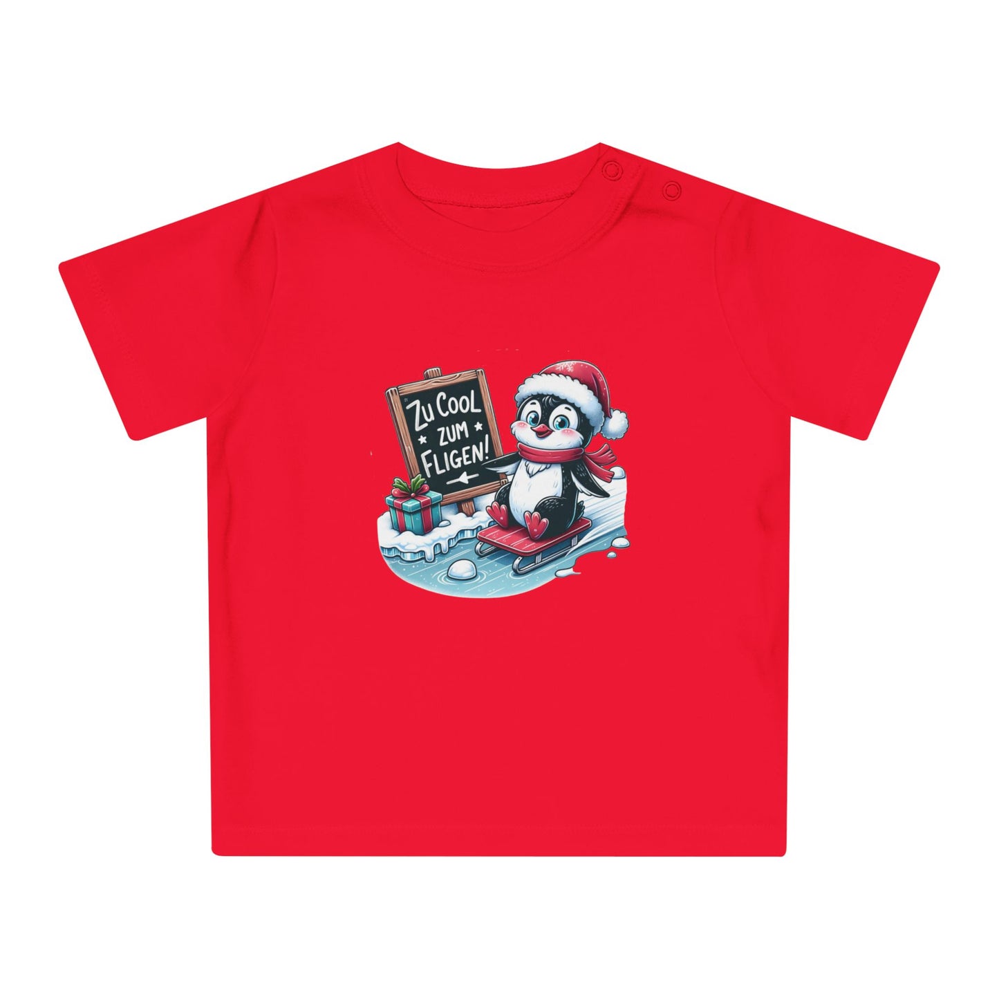 Baby und Kleinkind T-Shirt "Zu cool zum Fliegen"