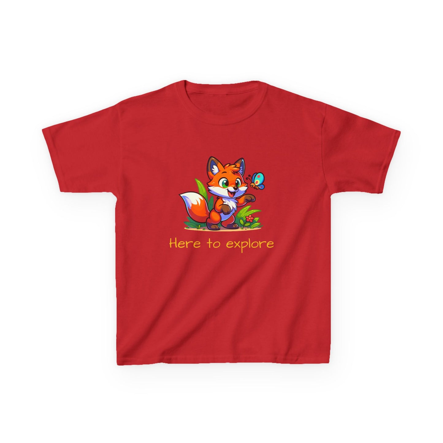 Kinder T-Shirt "Der Entdecker-Fuchs"