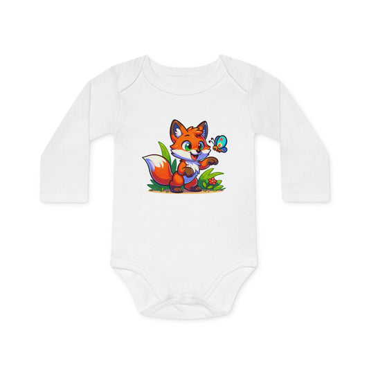 Baby Langarm-Body "Der Fuchs"