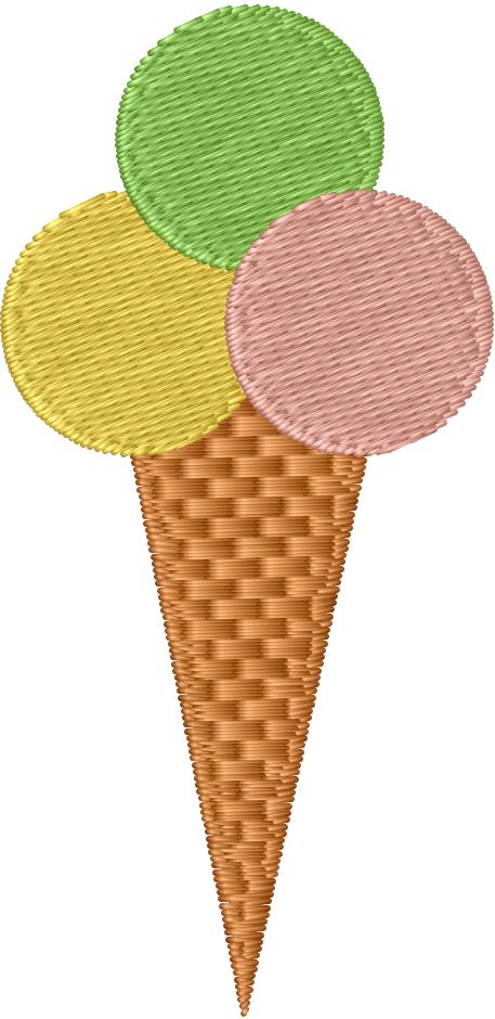 Eis mit drei Kugeln