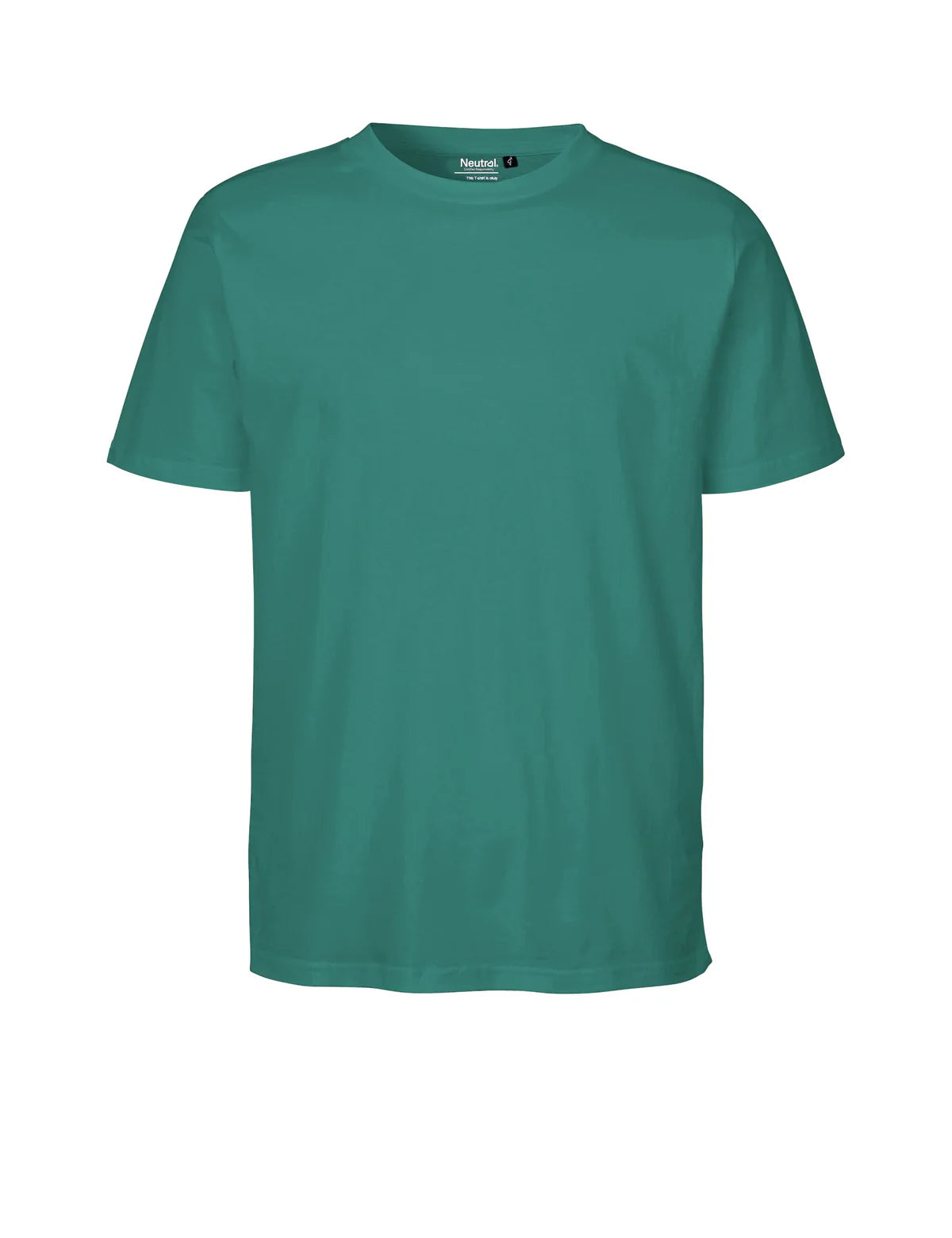 Unisex Erwachsenen T-Shirt aus Bio-Baumwolle, Fairtrade, GOTS, EU Ecolabel, SA8000, OEKO-Tex