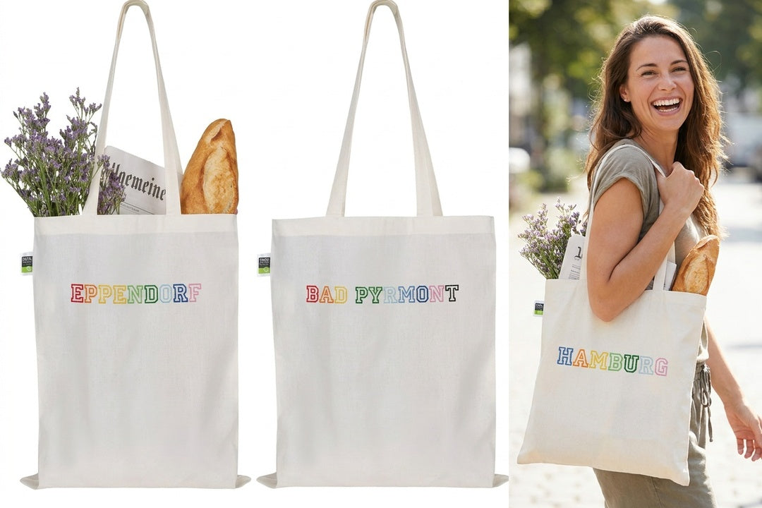 Tasche aus Bio Baumwolle, Fraitrade, OEKO-TEX